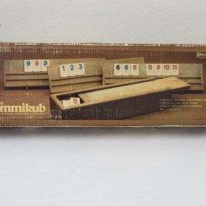 Vintage 1980 Deluxe Rummikub Game by Pressman No. 100 - Complete Board Game
